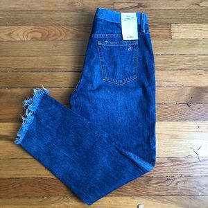 Sam Edelman High Rise Straight leg jean